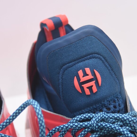 Adidas Harden Vol2 Mens Shoe Primeknit AH2216 Blue Night Cyan  Boost A4 Sz17 - Picture 11 of 16